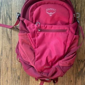 Osprey Ruby Red Backpack